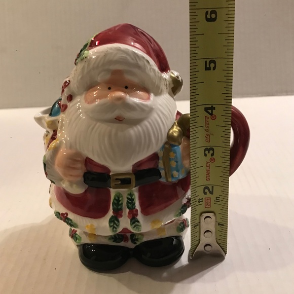 Vintage Mr And Mrs Claus Sugar Bowl And Creamer - Picture 10 of 11